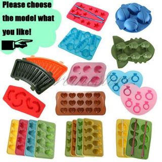   Shape Ice Cube Bar Party Home Mold Mould Maker Jelly Drinks Soap Tray
