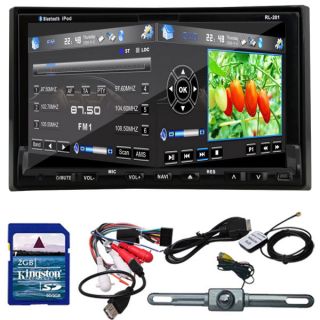 Hitachi 7 Inches Car GPS Device DVD CD Player Multimedia Ipod 