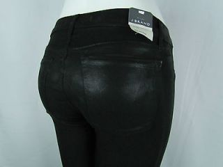 New J BRAND 901 LEGGINGS SKINNY Woman Jeans SZ 31 IN TEXTURED COATED 