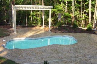 fiberglass inground pool in In Ground Pools