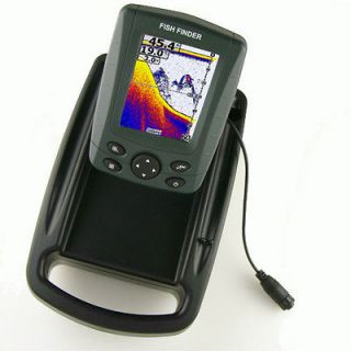 NEW Practicle Boat Fish Finder 512 Colors TFT Screen 2 1500ft F688A 