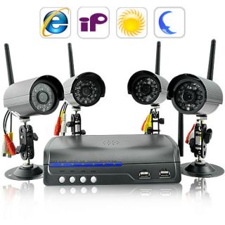 IP Wireless Camera Video Surveillance System with DVR and 