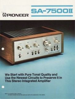 pioneer integrated amplifier in Vintage Electronics