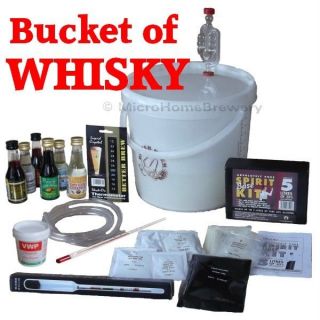   Kit  5L Homebrew Whiskey Alcotec 20% Scotch Irish Moonshine Spirit