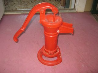 Reproduction Cast Iron Red Kitchen Sink Water Pump??
