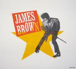 JAMES BROWN Vintage Promo SHIRT 90s T Star Time Box Set