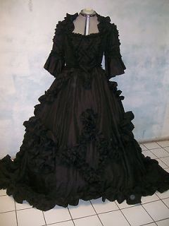 MARIE ANTOINETTE museum VICTORIAN masterpiece STEAMPUNK couture DRESS 