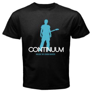 New JOHN MAYER   Continuum Black T Shirt Size S 2XL