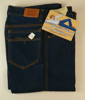   True Vintage Mens Levis Movin On Jeans Lycra Stretch USA 28 X 32.5