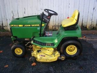 1995 JOHN DEERE LX172 LAWN TRACTOR RIDING MOWER LAWNMOWER WITH 48 