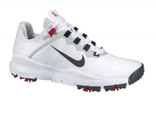 Nike TW13 Golf Shoes White/Varsity Red/Jetstream/Anthracite 2013 TW 13
