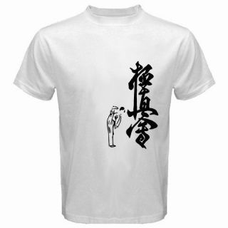 Shirt Full Contact Karate Kyokushin Kanji White T Shirt (Size S to 