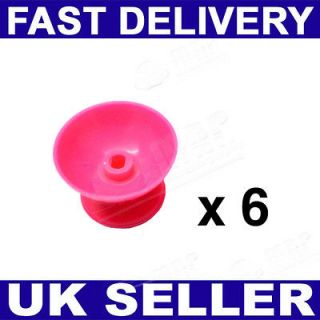 Lot 6 Pink JOYSTICK Analog ThumbSticks for PS3 PS2 Controller Game 