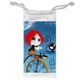 Ruby Gloom Jewelry Bag or Glasses Cellphone Money for Gifts size 3 x 