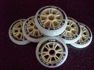ATOM ONE IQ 110mm X 86a outdoor speed skate wheels NEW