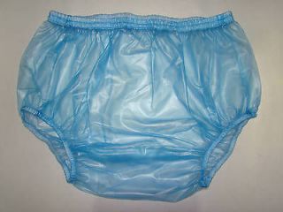ADULT BABY PLASTIC PANTS PVC incontinence #P005 6T Size:X  Large