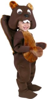 Childs Beaver Cute Animal Halloween Costume Sm