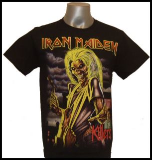 Iron Maiden The killers Tee T shirt T Shirts Size S, M, L,XL,XL2