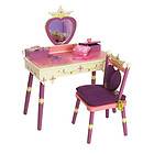 Kids Furniture   Princess Vanity Table & Chair Set
