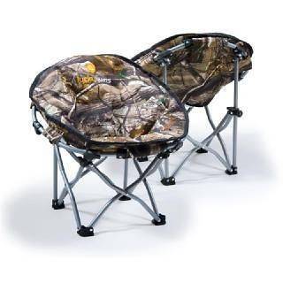 LUCKY BUMS KIDS FOLDABLE MOON CHAIR CAMO for camping/outdoors BRAND 