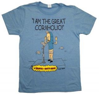 Beavis & Butthead MTV The Great Cornholio TV Cartoon Adult T Shirt Tee