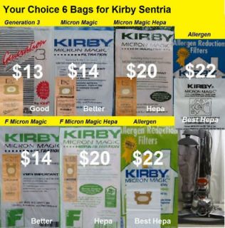 kirby g10d bags in Vacuum Cleaner Bags