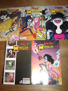 Adventure Time MARCELINE AND THE SCREAM QUEENS 1 2 3 4 first print set 