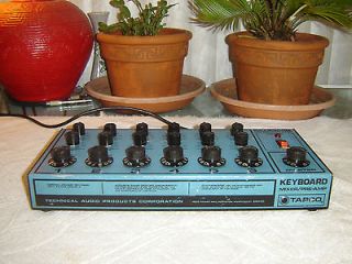 Tapco 100, Keyboard Mixer / Pre Amp, Vintage 70s Unit