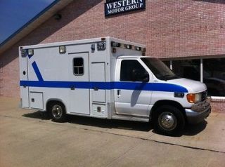 2007 Ford E350 Ambulance Type III Powerstroke Diesel