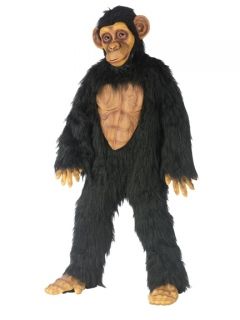 Kids Chimpanzee Monkey Animal Chimp Halloween Costume