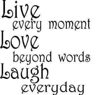   every moment 9x8.5 inches kitchen wall art home decor wall quotes love