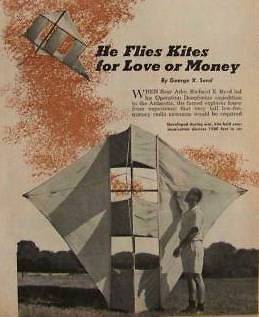 Kite Parafoil inventor Domina Jalbert 1958 pictorial