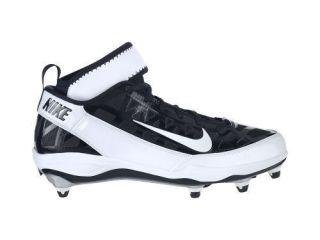   Nike Air Zoom Super Bad 3 TD Lacrosse Football Cleats Black White NWOB