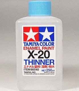 TAMIYA COLOR ENAMEL X 20 Thinner 250ml MODEL KIT PAINT NEW