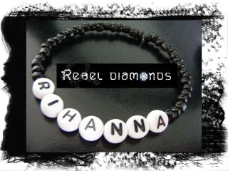   inspired bracelet or you can personalise with any name, song or lyrics