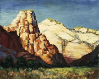 FRANZ BISCHOFF Canyon Landscape SEE our  SHOP