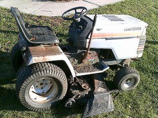  lawn garden tractor 18 hp 6 speed 44 deck parts