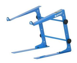   LSTANDS Adjustable Stand Alone Tabletop Laptop Pro DJ Stand   Blue
