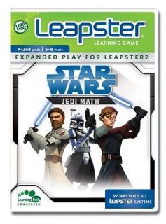 NEW Leap Frog Leapster 1, 2 Learning Game Cartridge Star Wars Jedi 