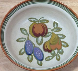   Art Pottery Large Fruit VINTAGE 1923 Decorative Bowl for DISPLAY