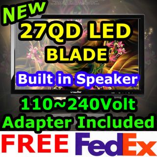   27QD LED BLADE​ 2560x1440 DVI D Dual LG S IPS 27 Speaker Monitor