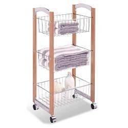 rolling laundry cart in Home & Garden