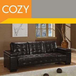 Leather Sleeper Sofa in Sofas, Loveseats & Chaises