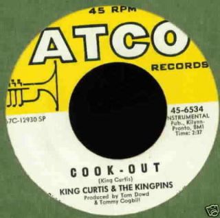 King Curtis 45 rpm For What It’s Worth / Cook Out