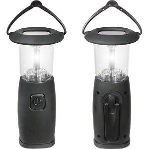 Bulb LED Solar/Handcrank Power Lantern Includes Rechargeable NiMH 