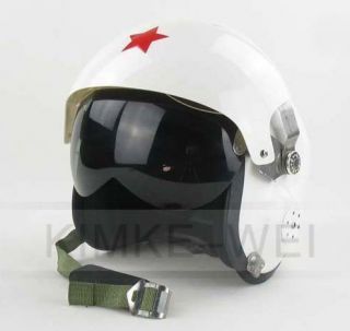 Motorcycle/Scooter helmet & Air force Jet Pilot flight helmet   White