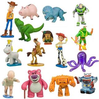 15 DISNEY TOY STORY VILLAINS AND HEROES FIGURINE PLAYSET Cake Topper 