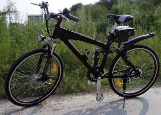Electric Bike Mountain Bike Black NEW Throttle Pedal Assist Dual 