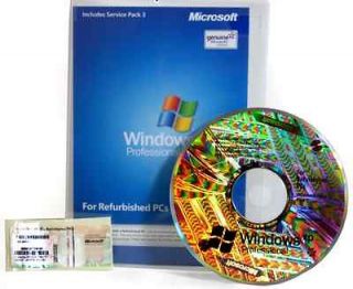 Newly listed Microsoft Windows XP Professional 32 bit  XP Pro Full 