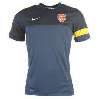   Arsenal Training Top Jersey Shirt   Size S M L XL XXL   Light Midnight